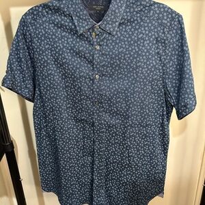 Ted Baker Navy Floral Men's Shirt